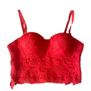 Ceci vintage corset bra